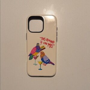 Colorful Bird Design Phone Case
